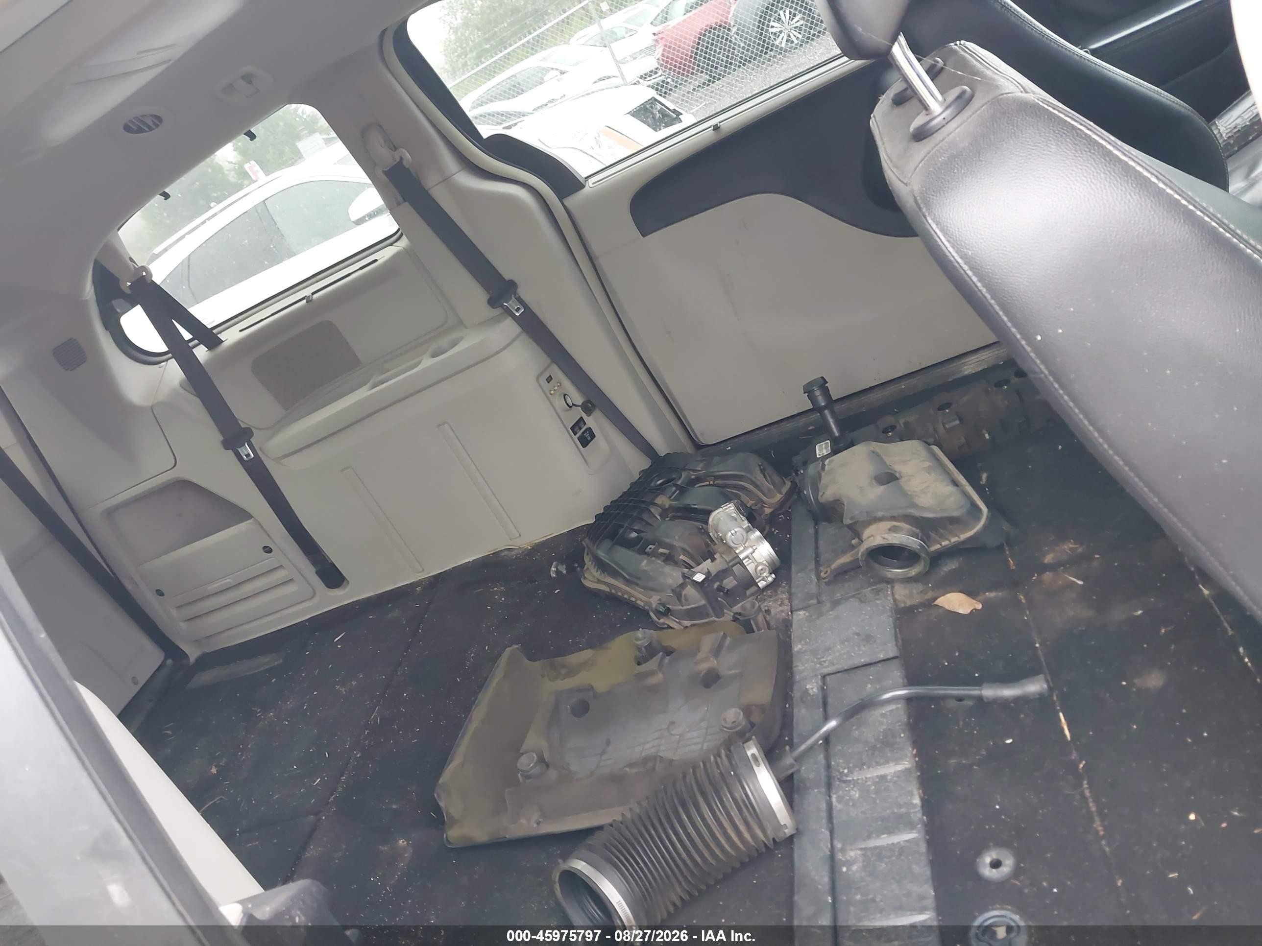2015 Chrysler Town & Country Touring Black vin: 2C4RC1BG9FR554456