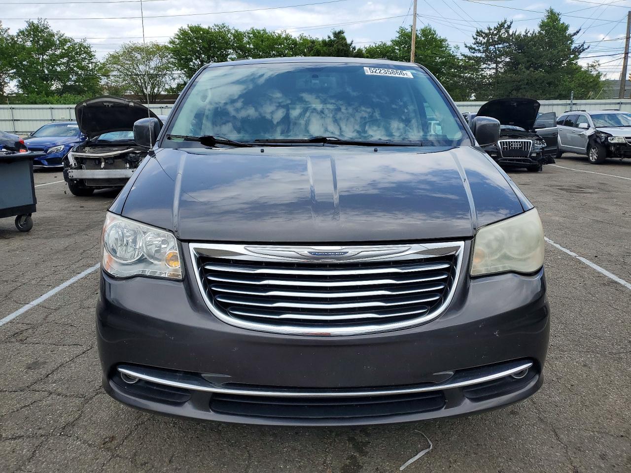 2015 Chrysler Town & Country Touring Gray vin: 2C4RC1BG9FR656324