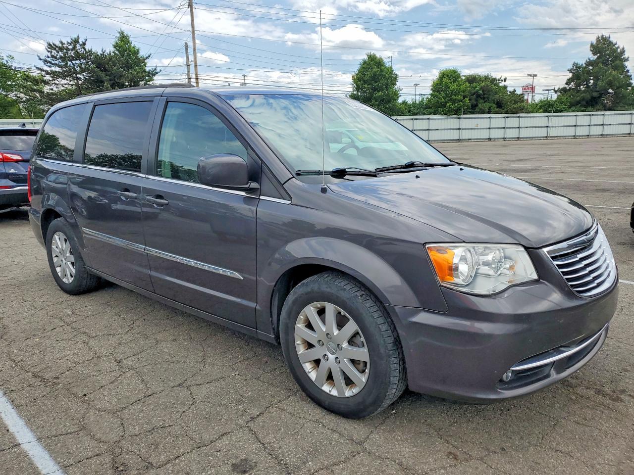 2015 Chrysler Town & Country Touring Gray vin: 2C4RC1BG9FR656324