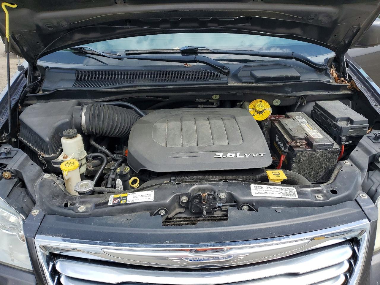 2015 Chrysler Town & Country Touring Gray vin: 2C4RC1BG9FR656324