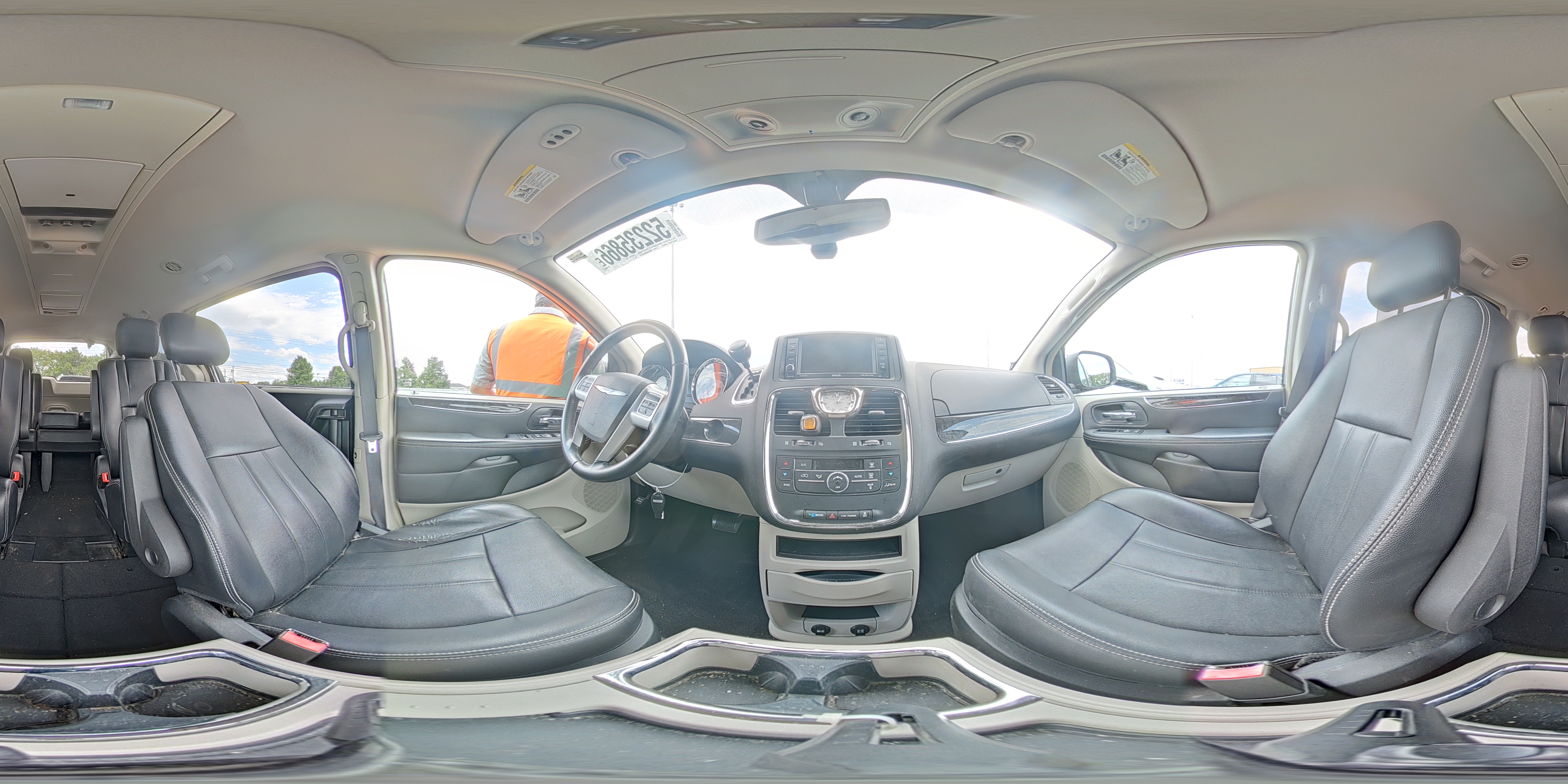 2015 Chrysler Town & Country Touring Gray vin: 2C4RC1BG9FR656324
