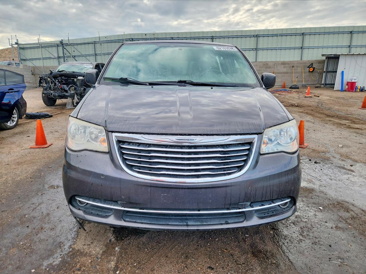 2015 Chrysler Town & Country Touring Gray vin: 2C4RC1BG9FR661927