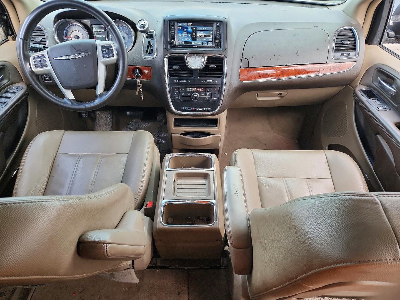 2015 Chrysler Town & Country Touring Gray vin: 2C4RC1BG9FR661927