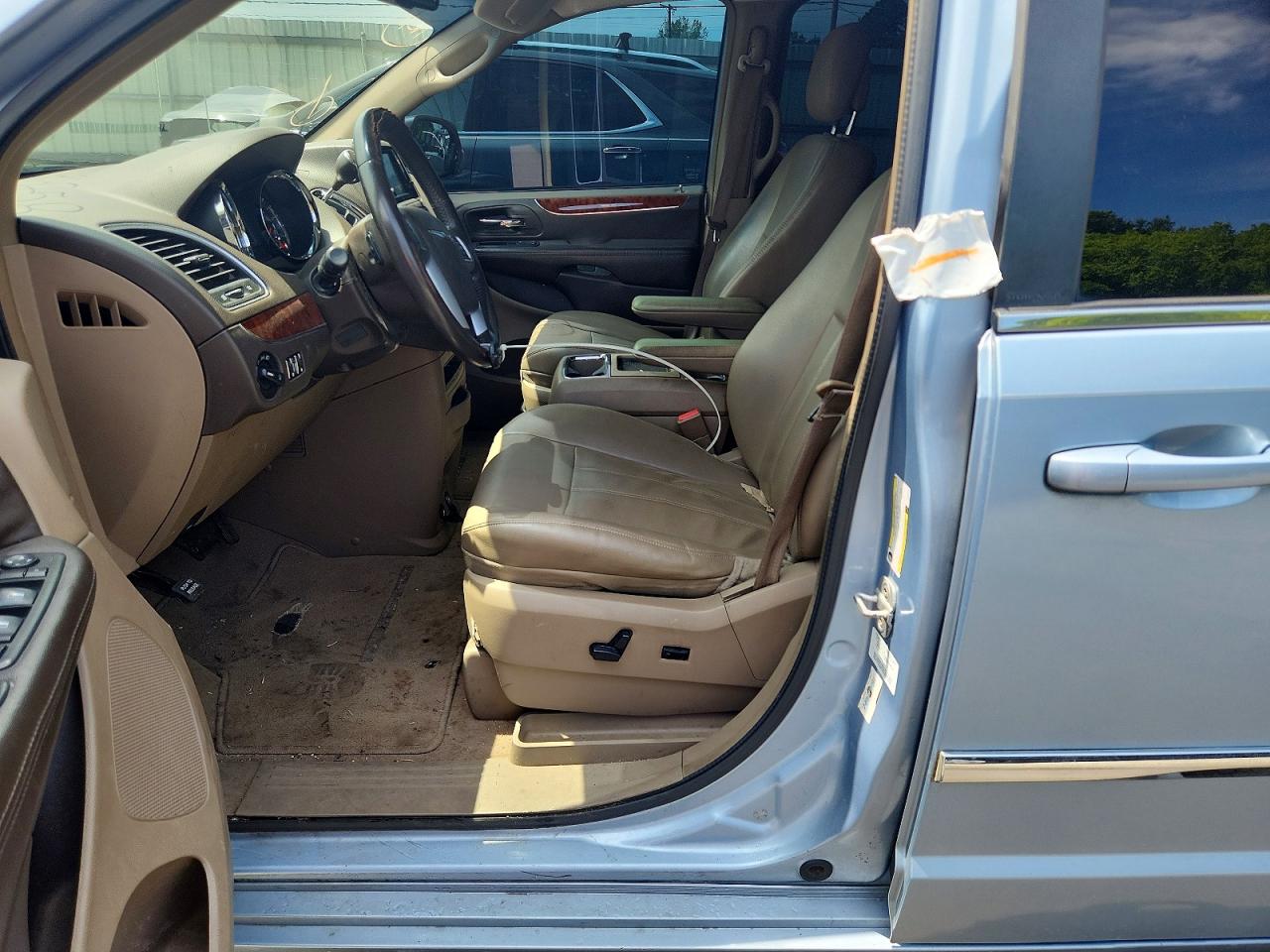 2012 Chrysler Town & Country Touring Blue vin: 2C4RC1BGXCR368758