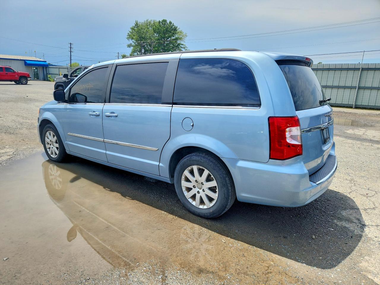 2012 Chrysler Town & Country Touring Blue vin: 2C4RC1BGXCR368758