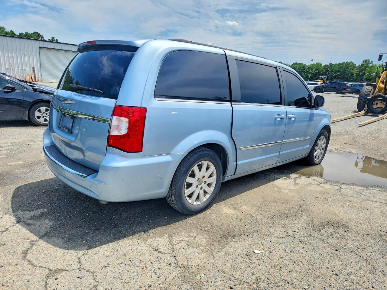 2012 Chrysler Town & Country Touring Blue vin: 2C4RC1BGXCR368758