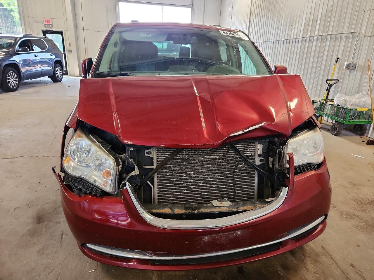 2013 Chrysler Town & Country Touring Красный vin: 2C4RC1BGXDR583137