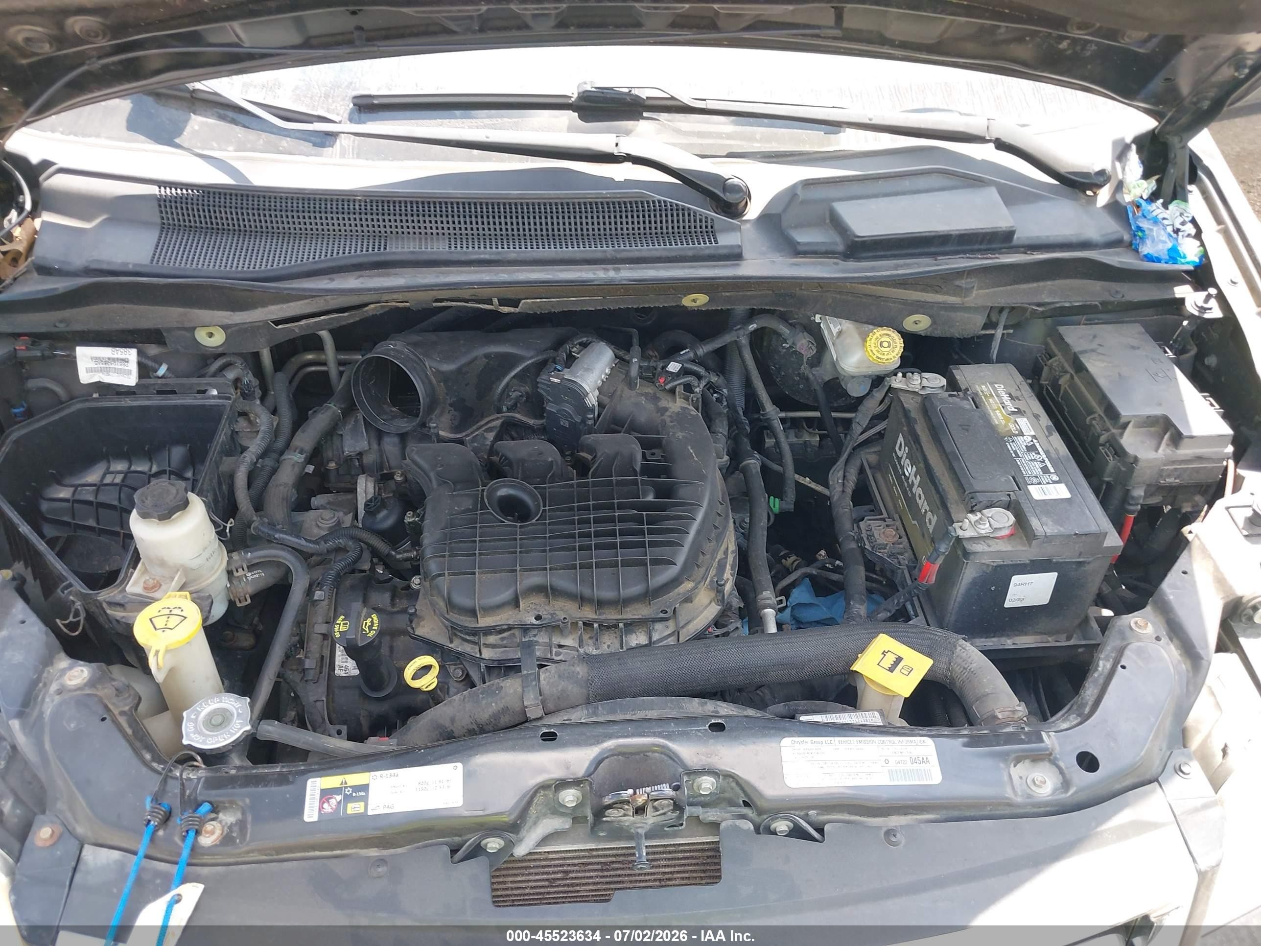 2013 Chrysler Town & Country Touring Черный vin: 2C4RC1BGXDR638251