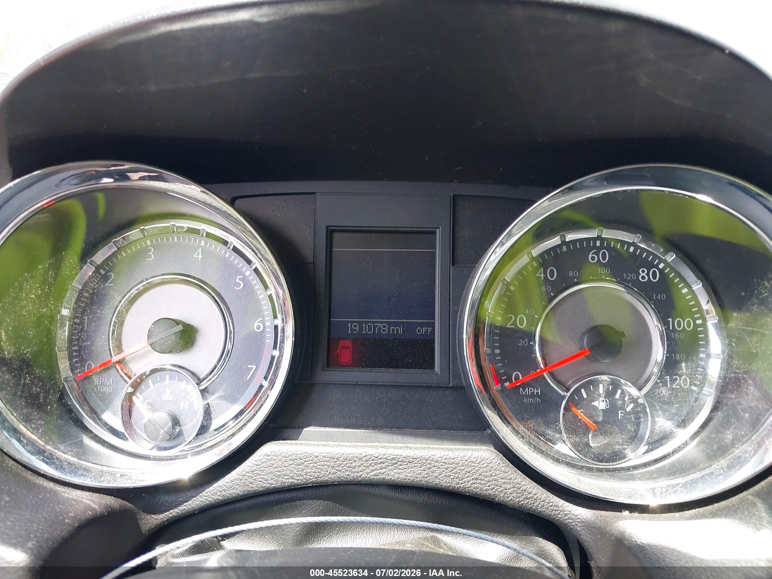 2013 Chrysler Town & Country Touring Черный vin: 2C4RC1BGXDR638251