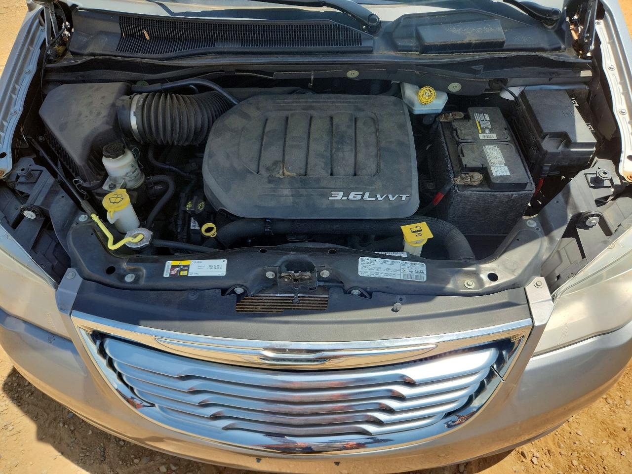 2013 Chrysler Town & Country Touring Gray vin: 2C4RC1BGXDR646009