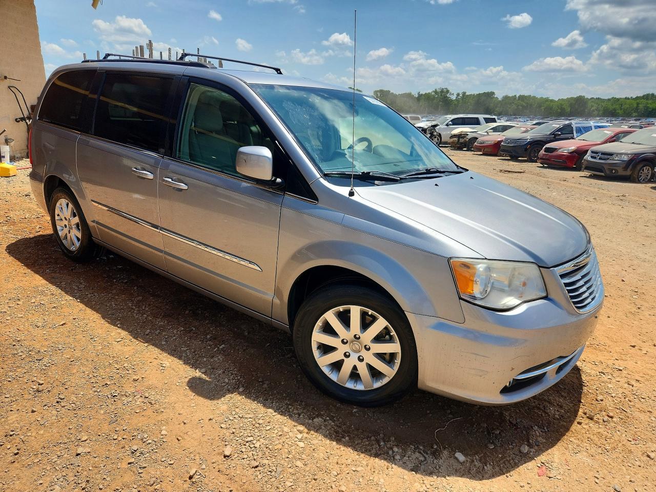 2013 Chrysler Town & Country Touring Gray vin: 2C4RC1BGXDR646009