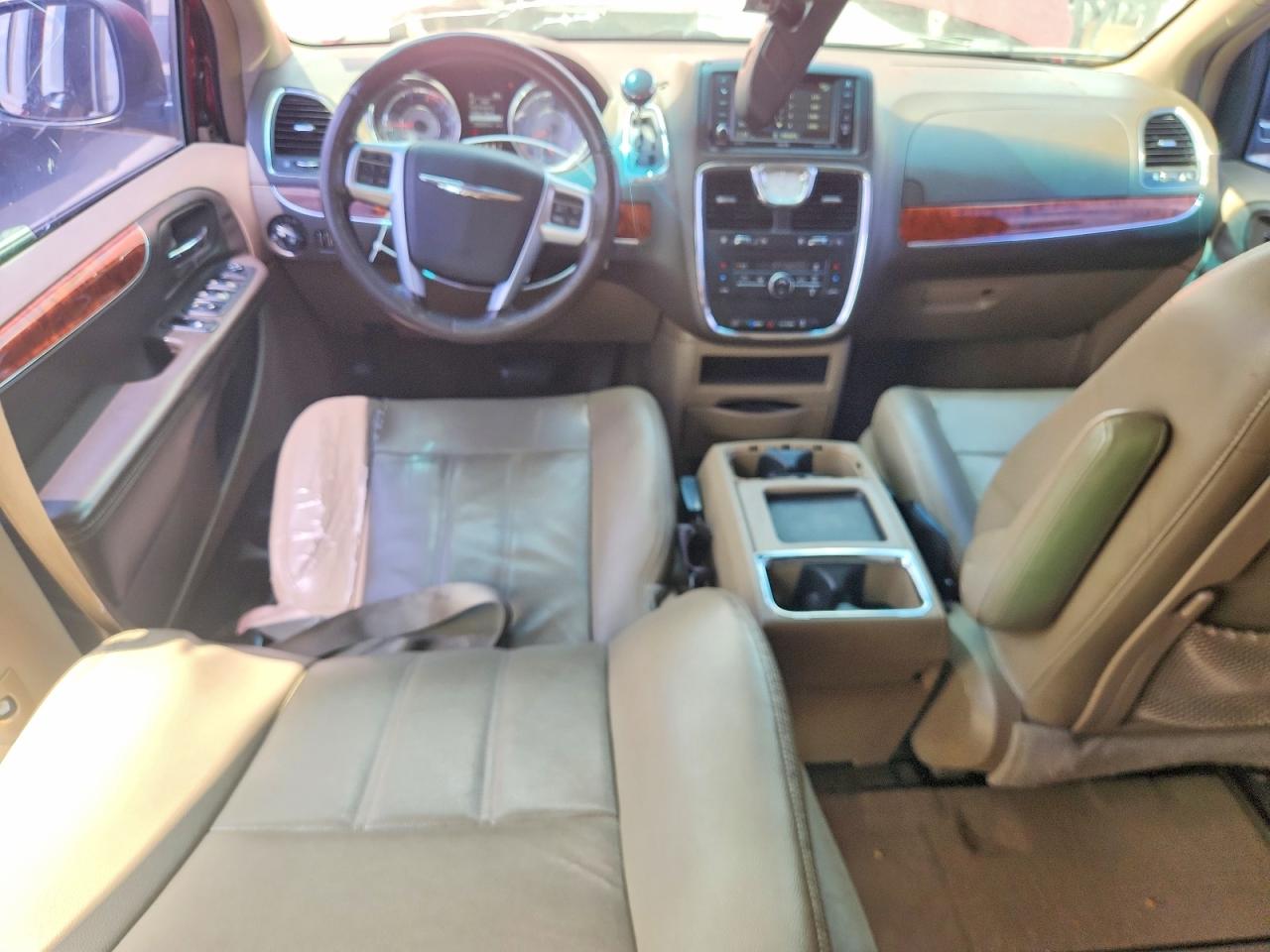 2013 Chrysler Town & Country Touring Темно-бордовый vin: 2C4RC1BGXDR684646