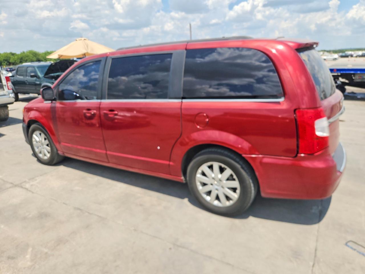 2013 Chrysler Town & Country Touring Темно-бордовый vin: 2C4RC1BGXDR684646