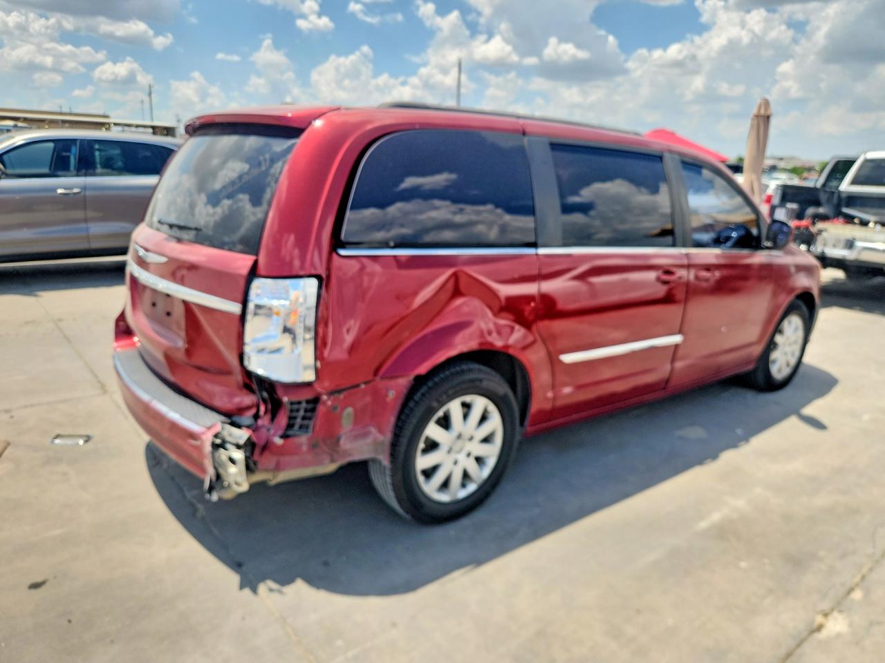 2013 Chrysler Town & Country Touring Темно-бордовый vin: 2C4RC1BGXDR684646