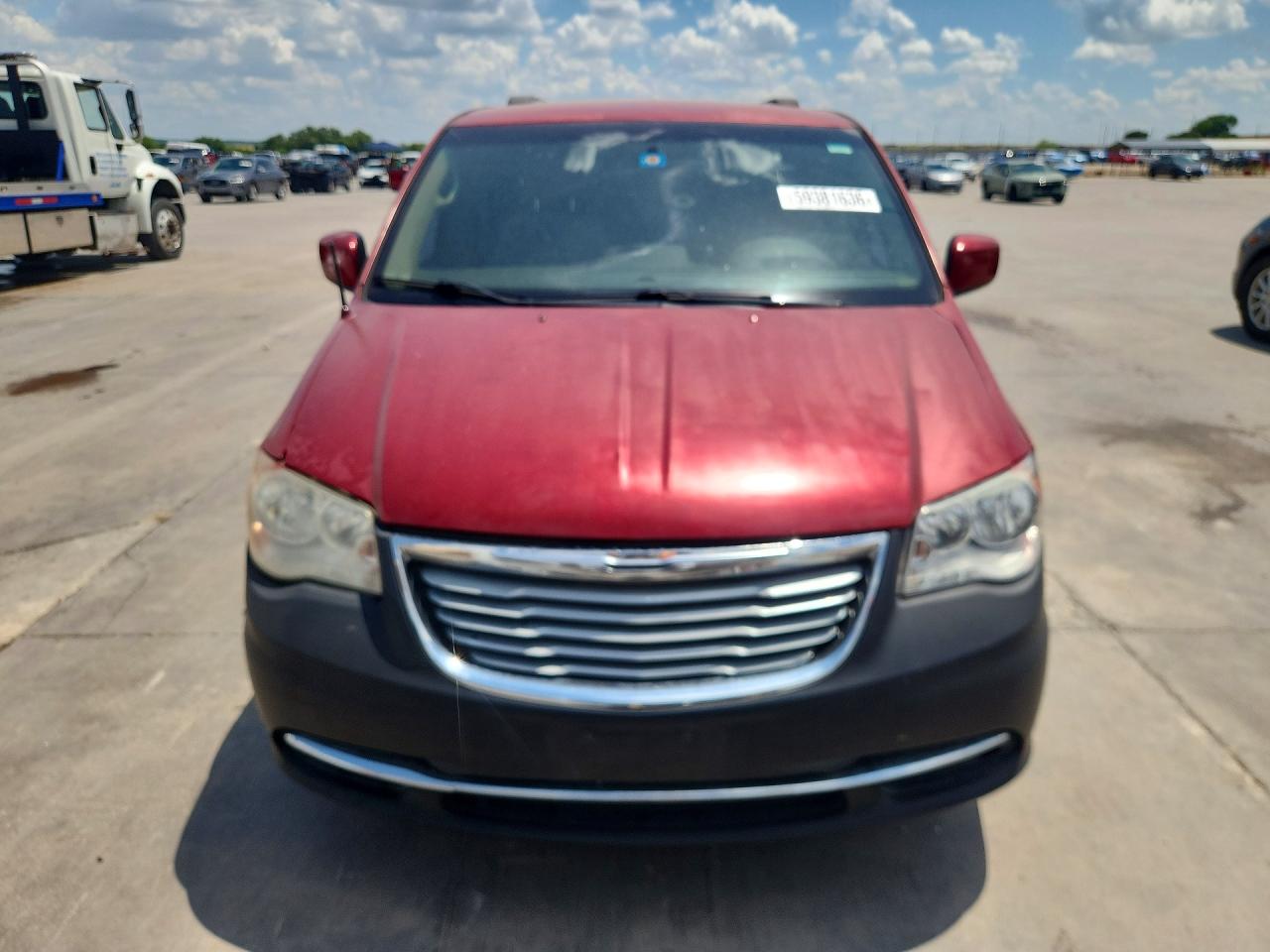 2013 Chrysler Town & Country Touring Темно-бордовый vin: 2C4RC1BGXDR684646