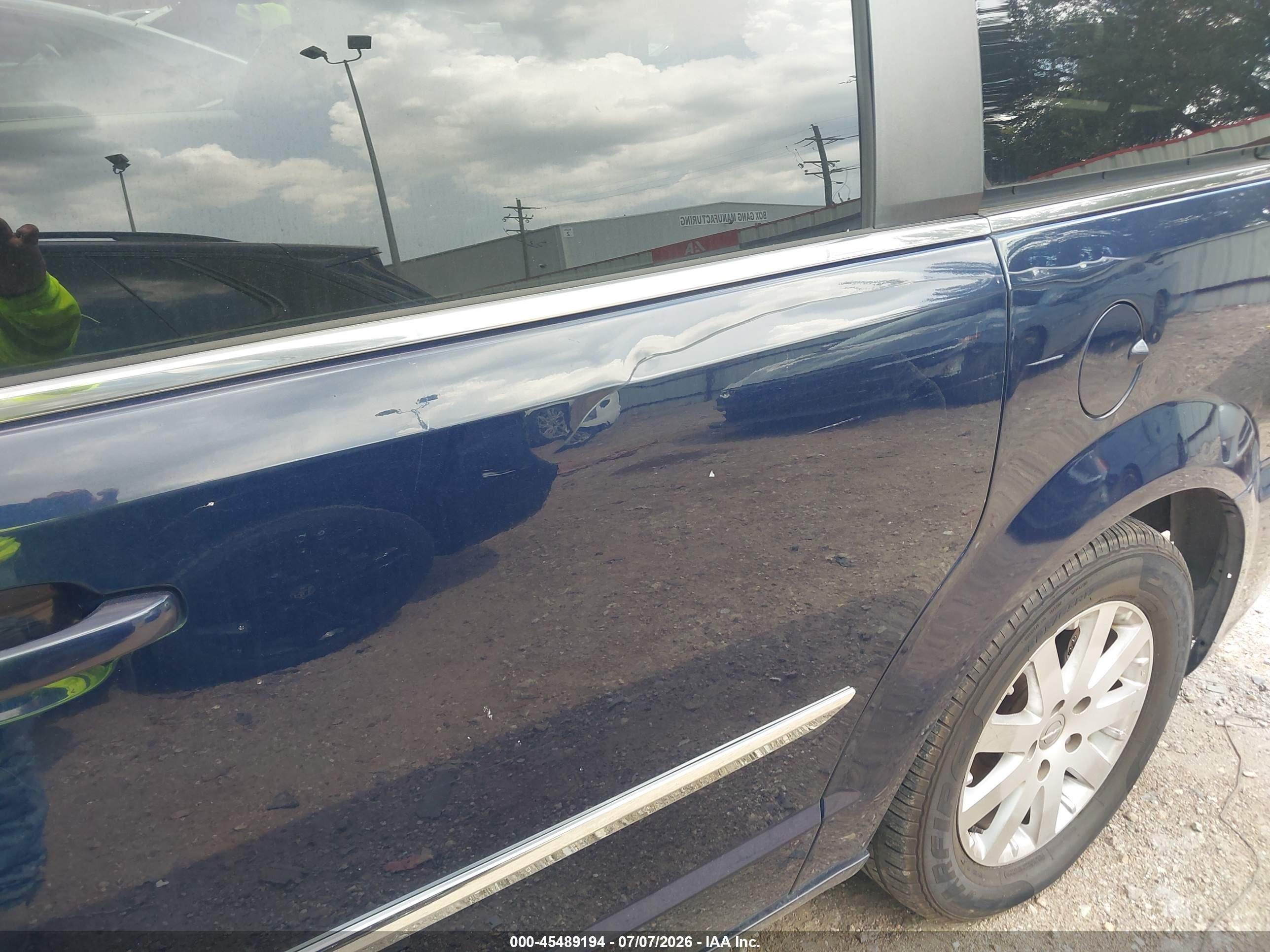 2013 Chrysler Town & Country Touring Blue vin: 2C4RC1BGXDR690978