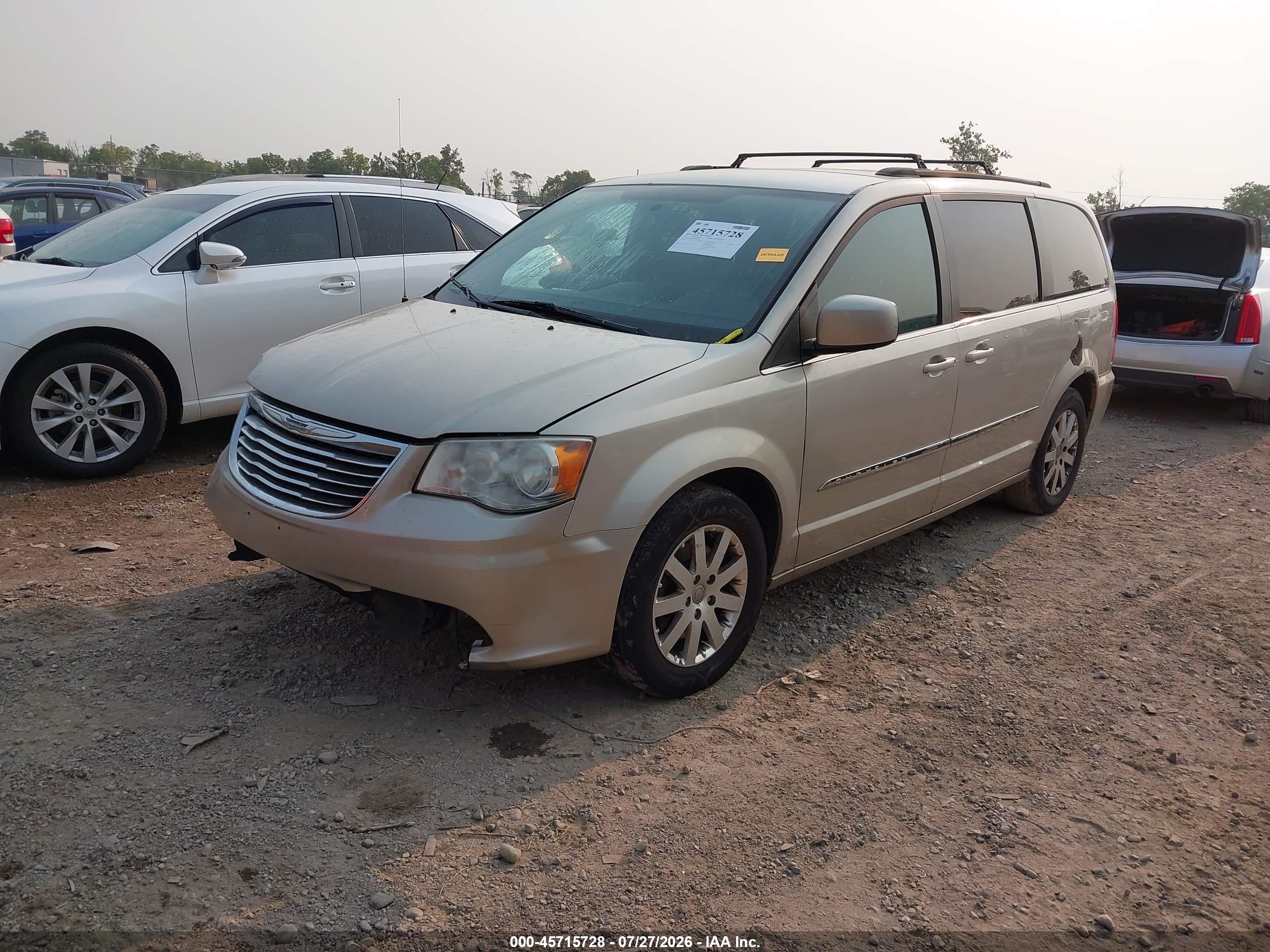2013 Chrysler Town & Country Touring Gold vin: 2C4RC1BGXDR727236