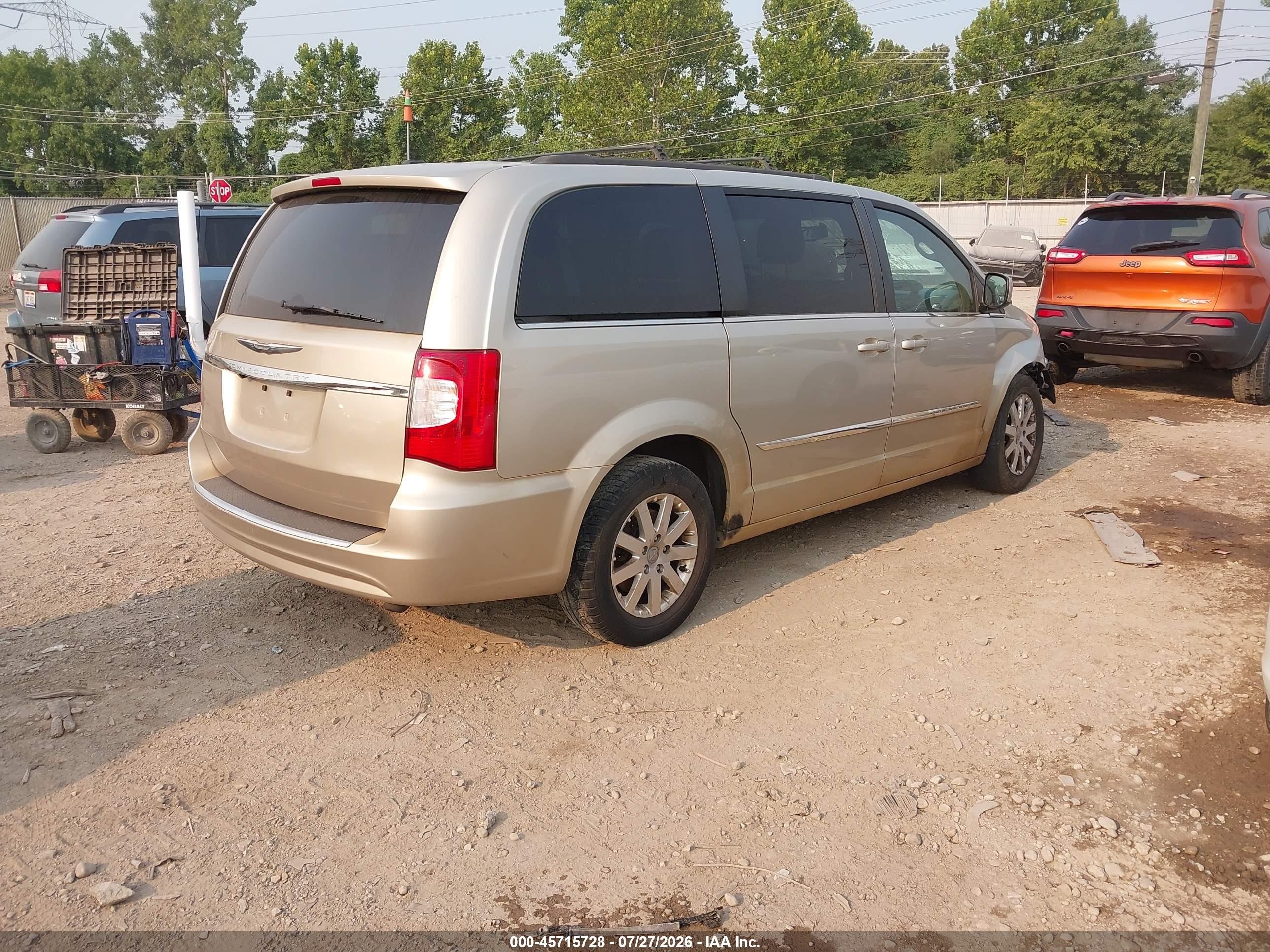 2013 Chrysler Town & Country Touring Gold vin: 2C4RC1BGXDR727236