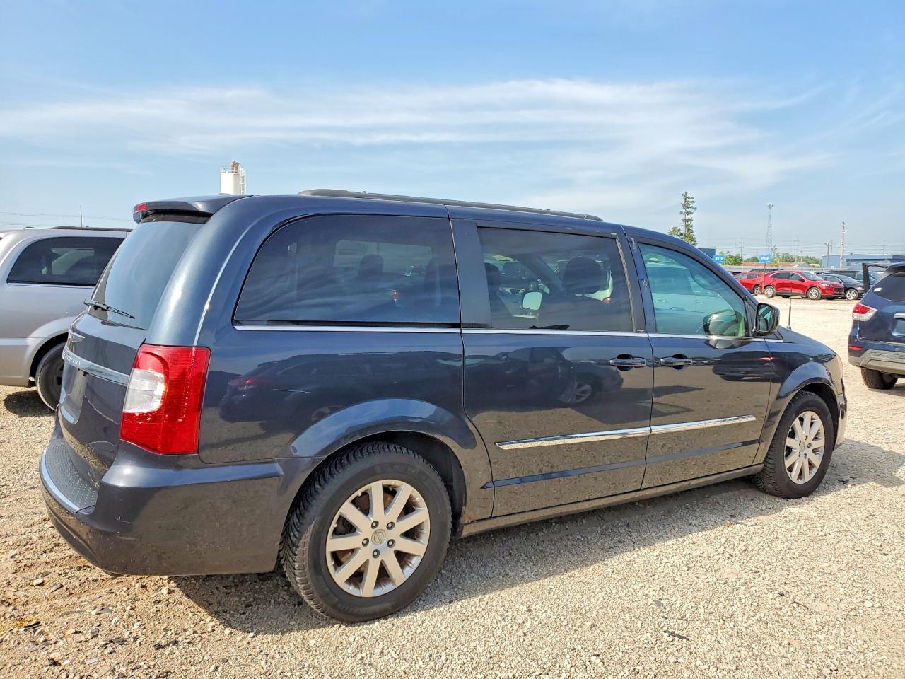 2013 Chrysler Town & Country Touring Gray vin: 2C4RC1BGXDR776470