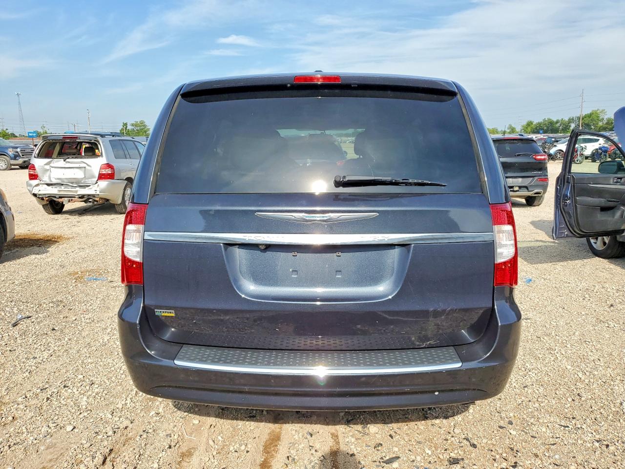 2013 Chrysler Town & Country Touring Gray vin: 2C4RC1BGXDR776470
