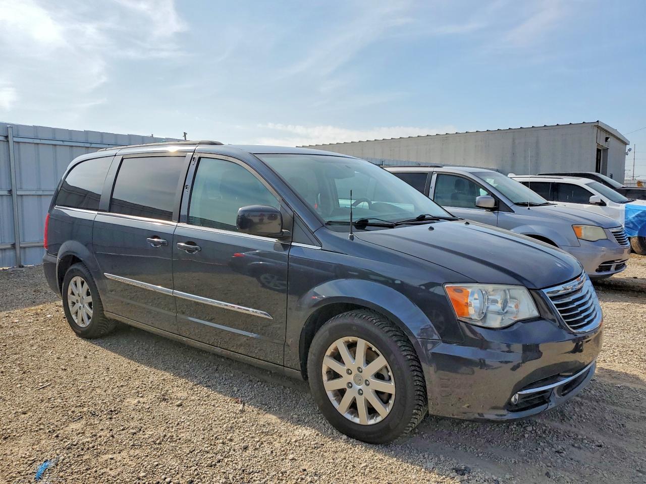 2013 Chrysler Town & Country Touring Gray vin: 2C4RC1BGXDR776470