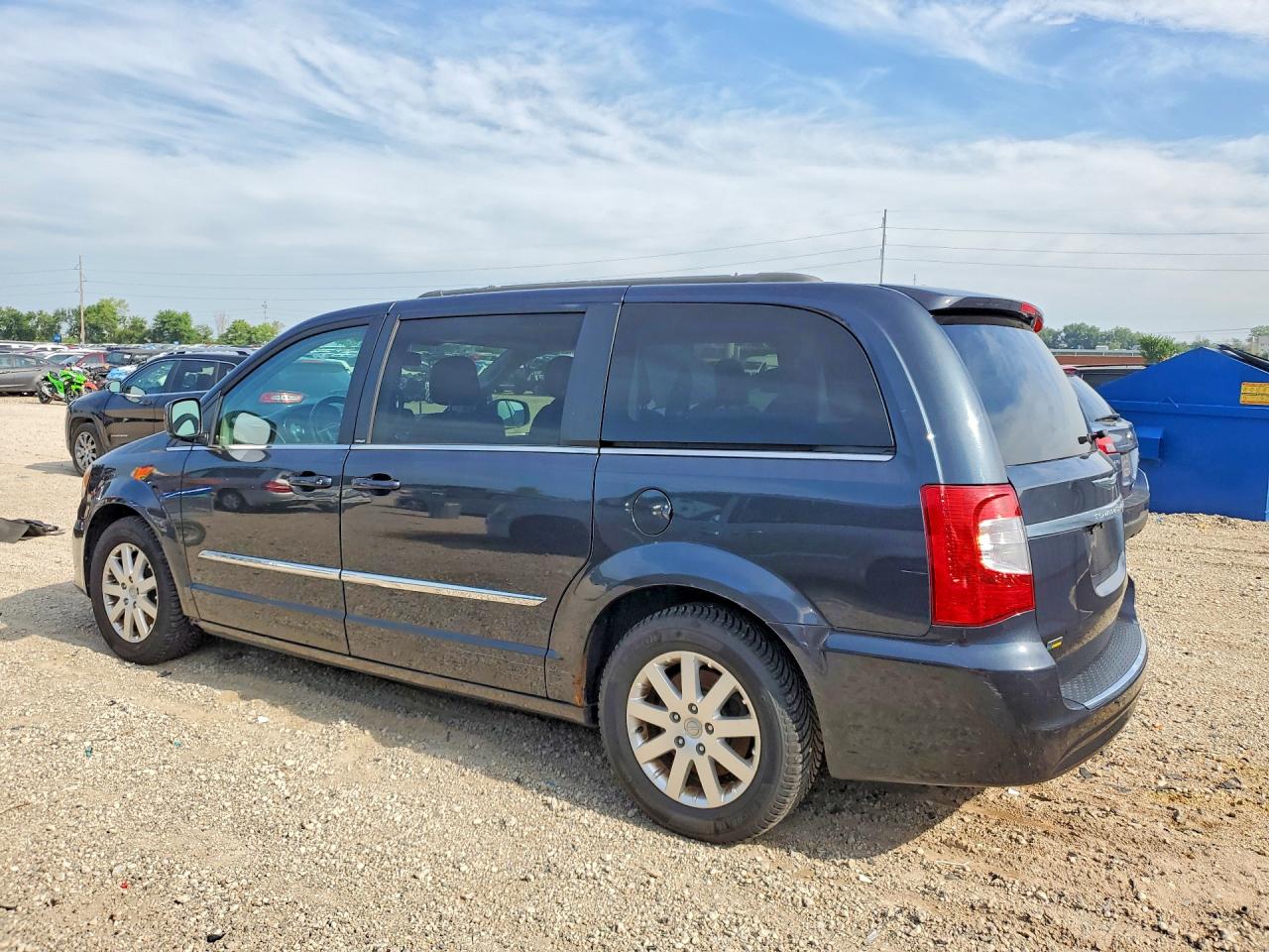 2013 Chrysler Town & Country Touring Gray vin: 2C4RC1BGXDR776470