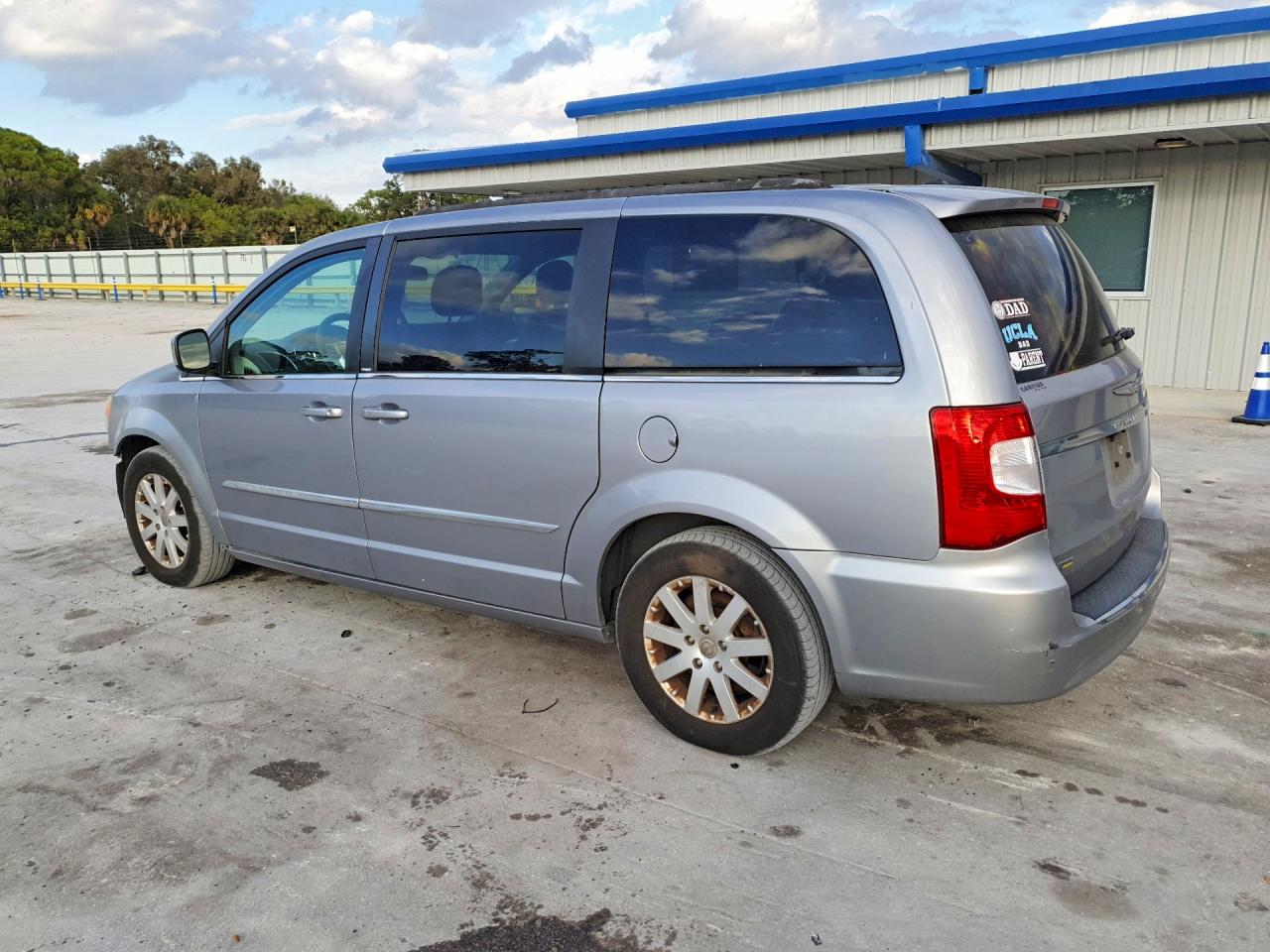 2013 Chrysler Town & Country Touring Серебряный vin: 2C4RC1BGXDR821875