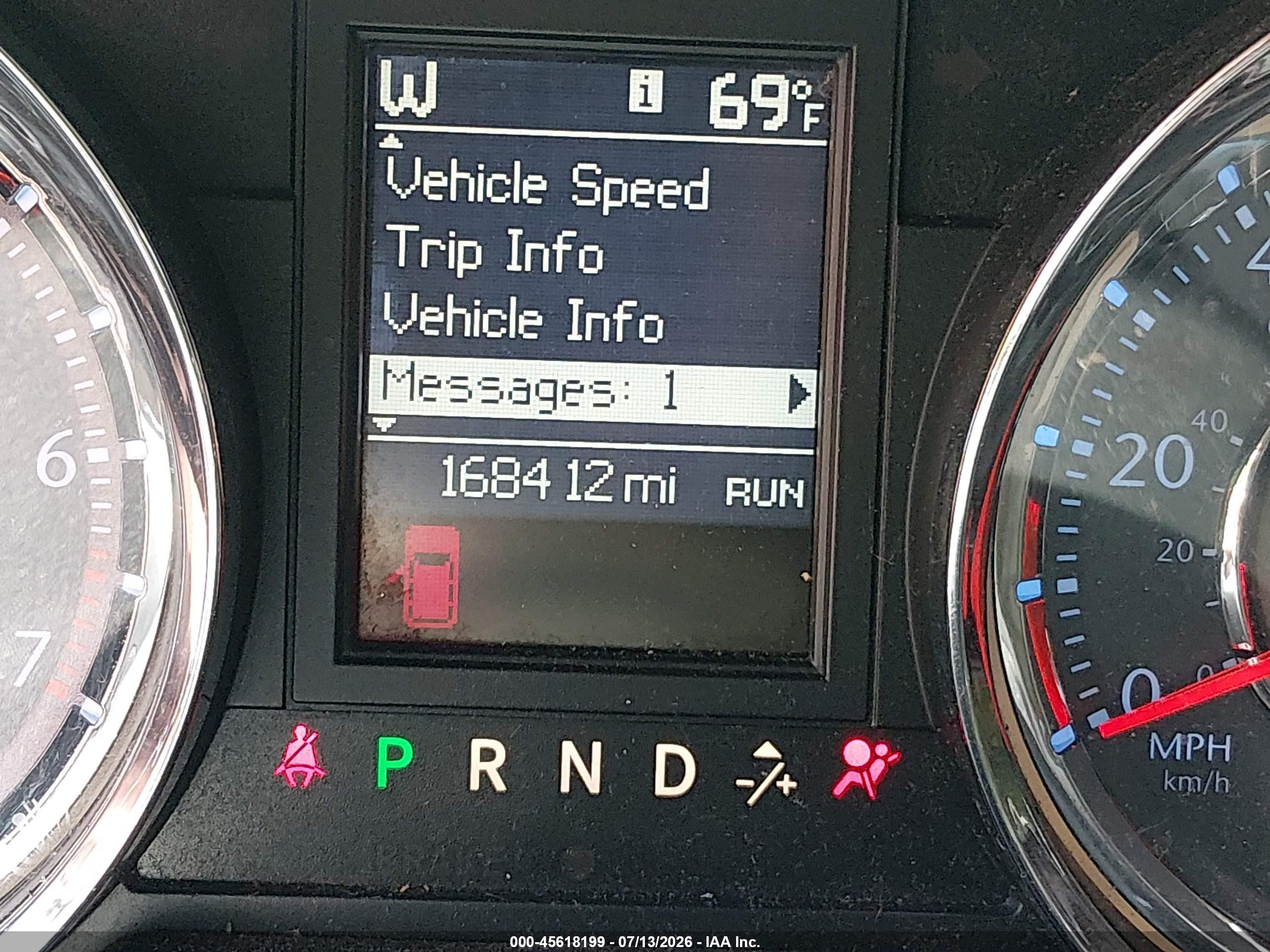 2014 Chrysler Town & Country Touring Blue vin: 2C4RC1BGXER112316