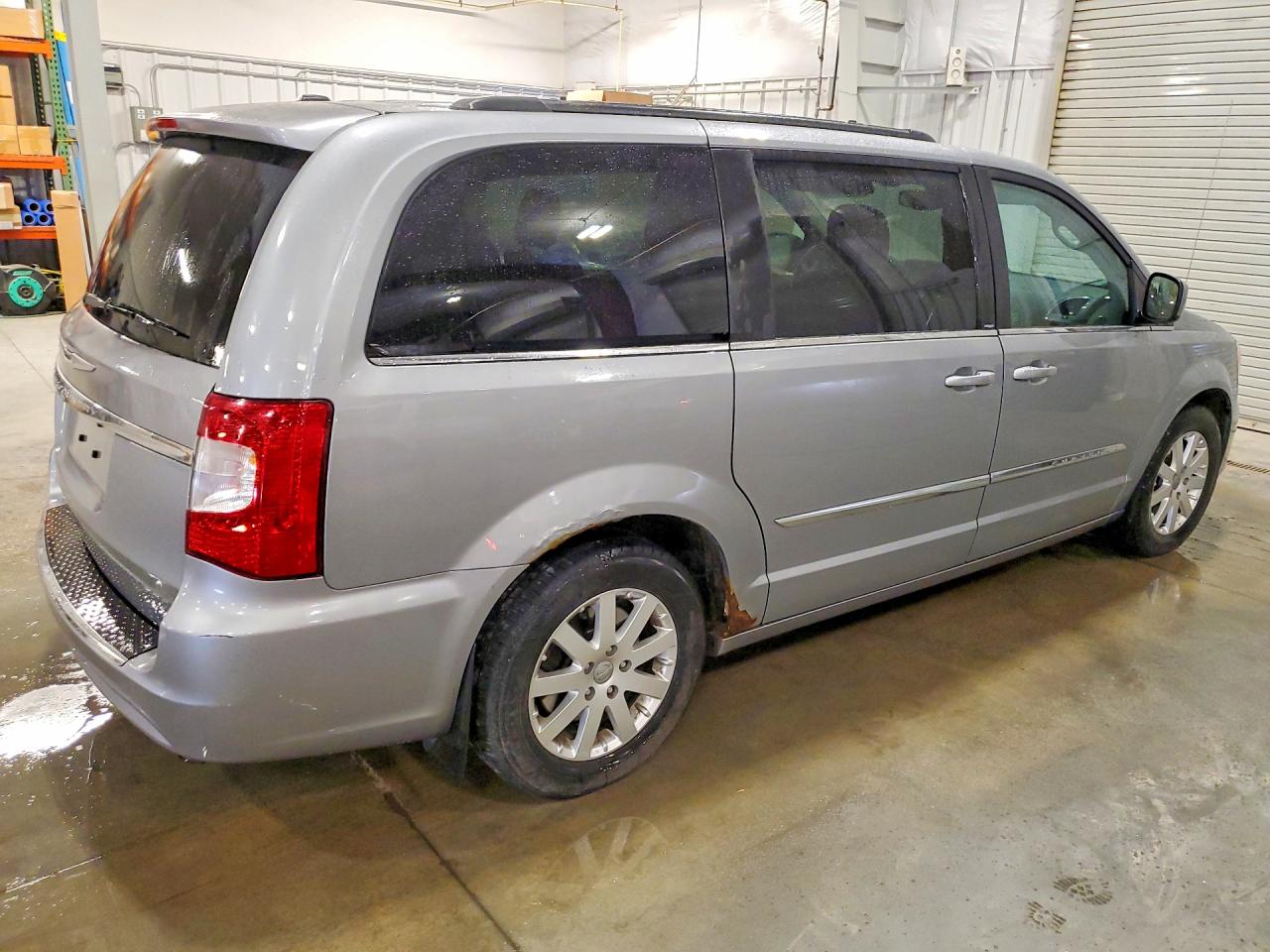 2014 Chrysler Town & Country Touring Gray vin: 2C4RC1BGXER112557