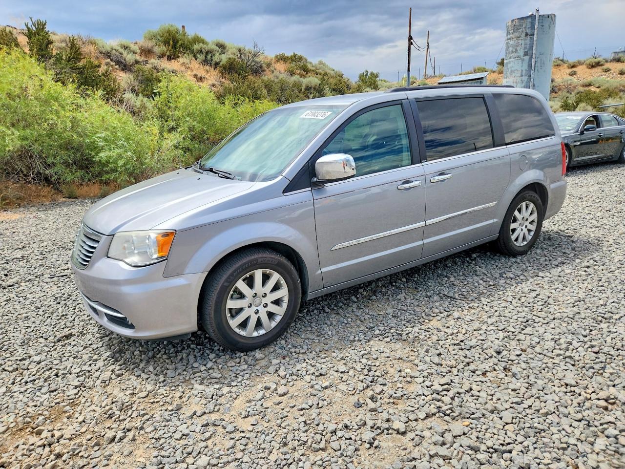 2014 Chrysler Town & Country Touring Gray vin: 2C4RC1BGXER124305
