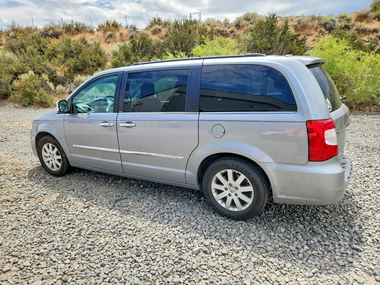 2014 Chrysler Town & Country Touring Gray vin: 2C4RC1BGXER124305