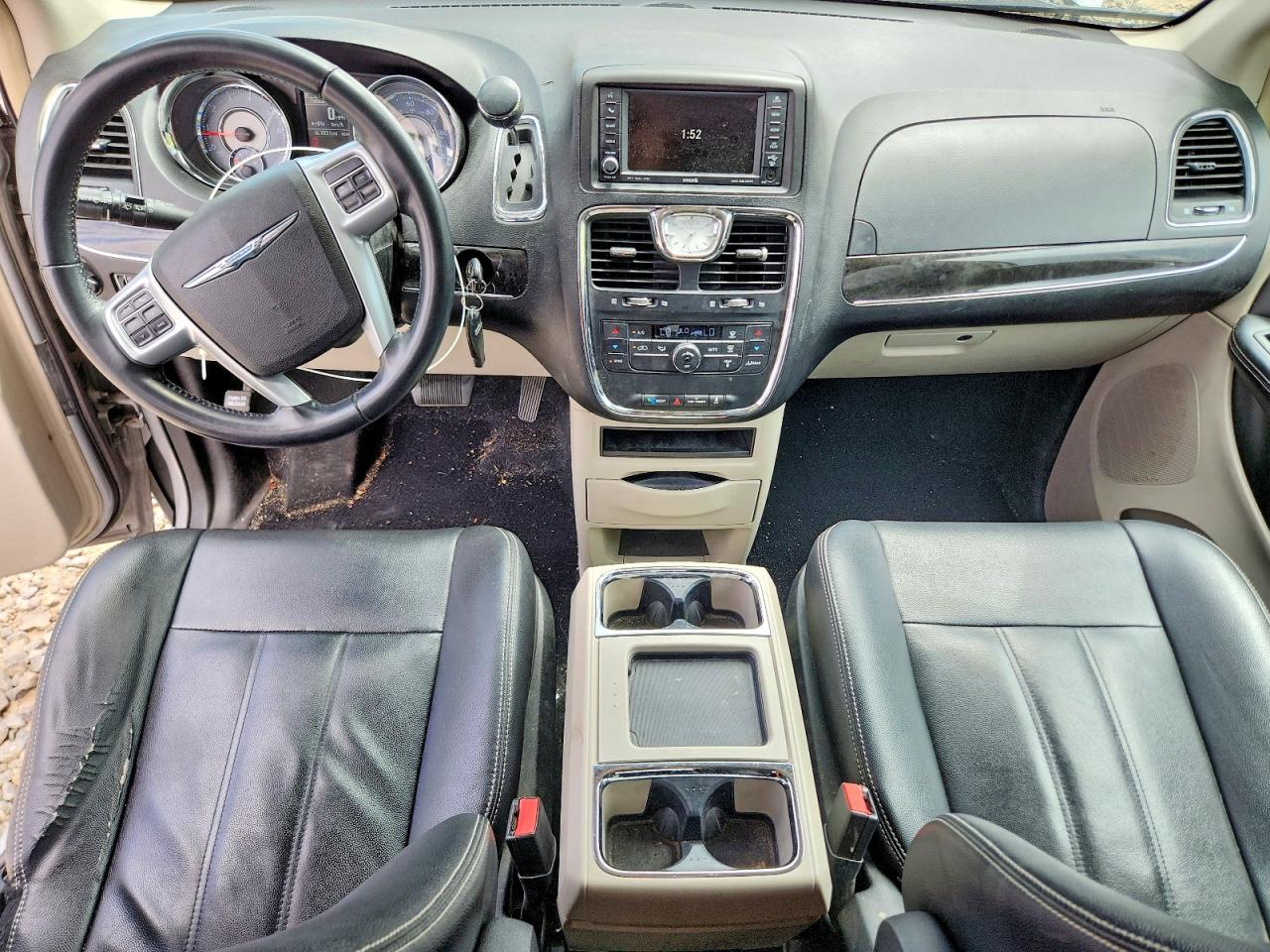 2014 Chrysler Town & Country Touring Gray vin: 2C4RC1BGXER124305