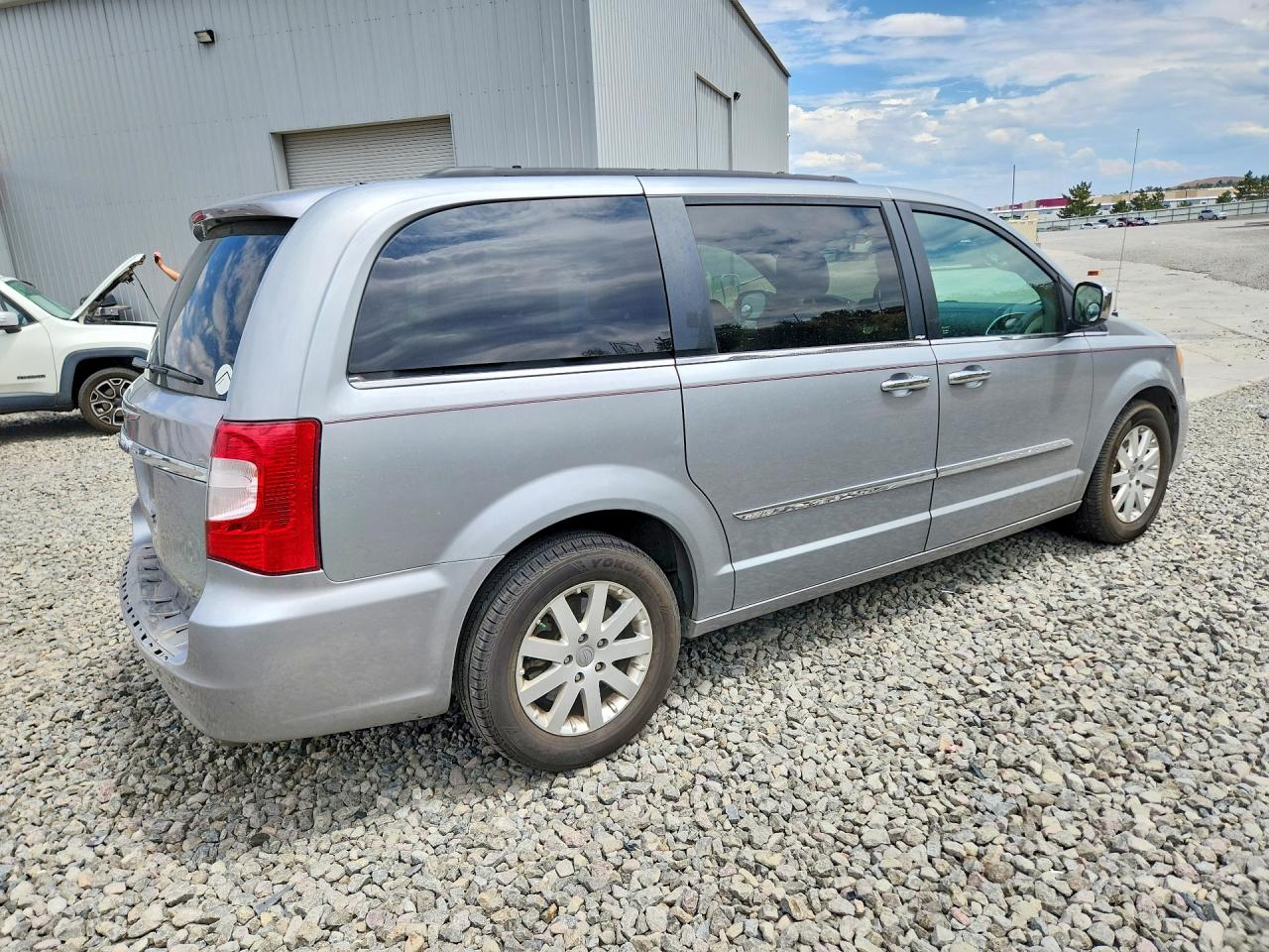 2014 Chrysler Town & Country Touring Gray vin: 2C4RC1BGXER124305
