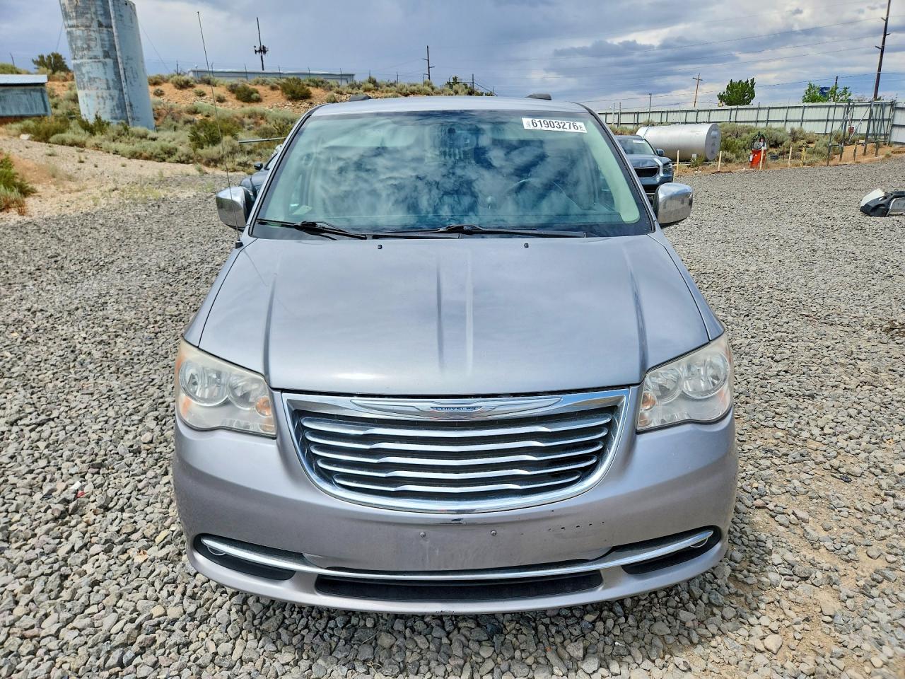 2014 Chrysler Town & Country Touring Gray vin: 2C4RC1BGXER124305