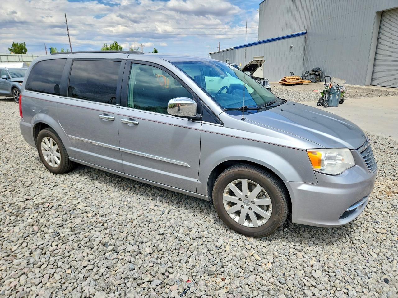 2014 Chrysler Town & Country Touring Gray vin: 2C4RC1BGXER124305