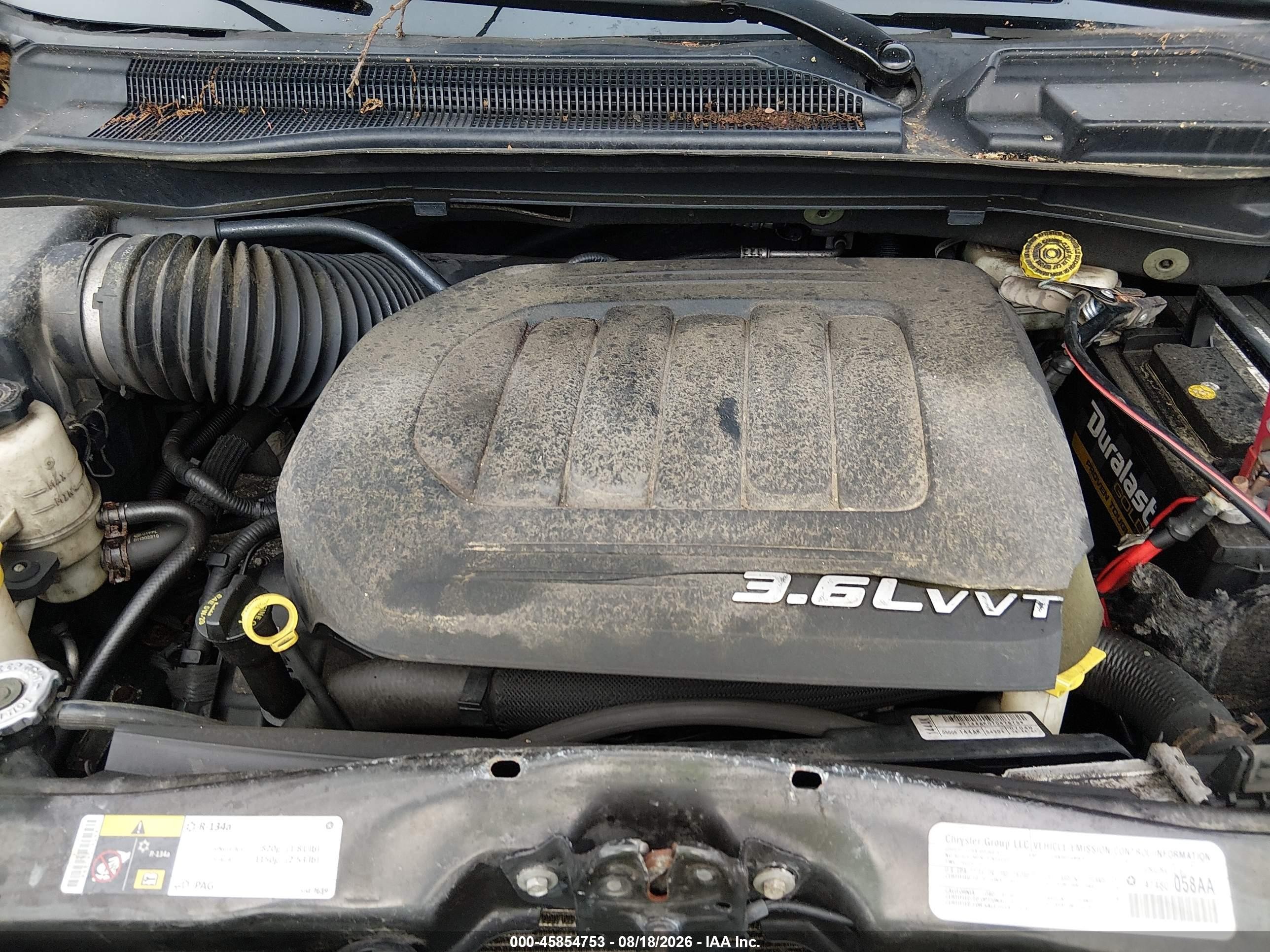 2014 Chrysler Town & Country Touring Черный vin: 2C4RC1BGXER326870