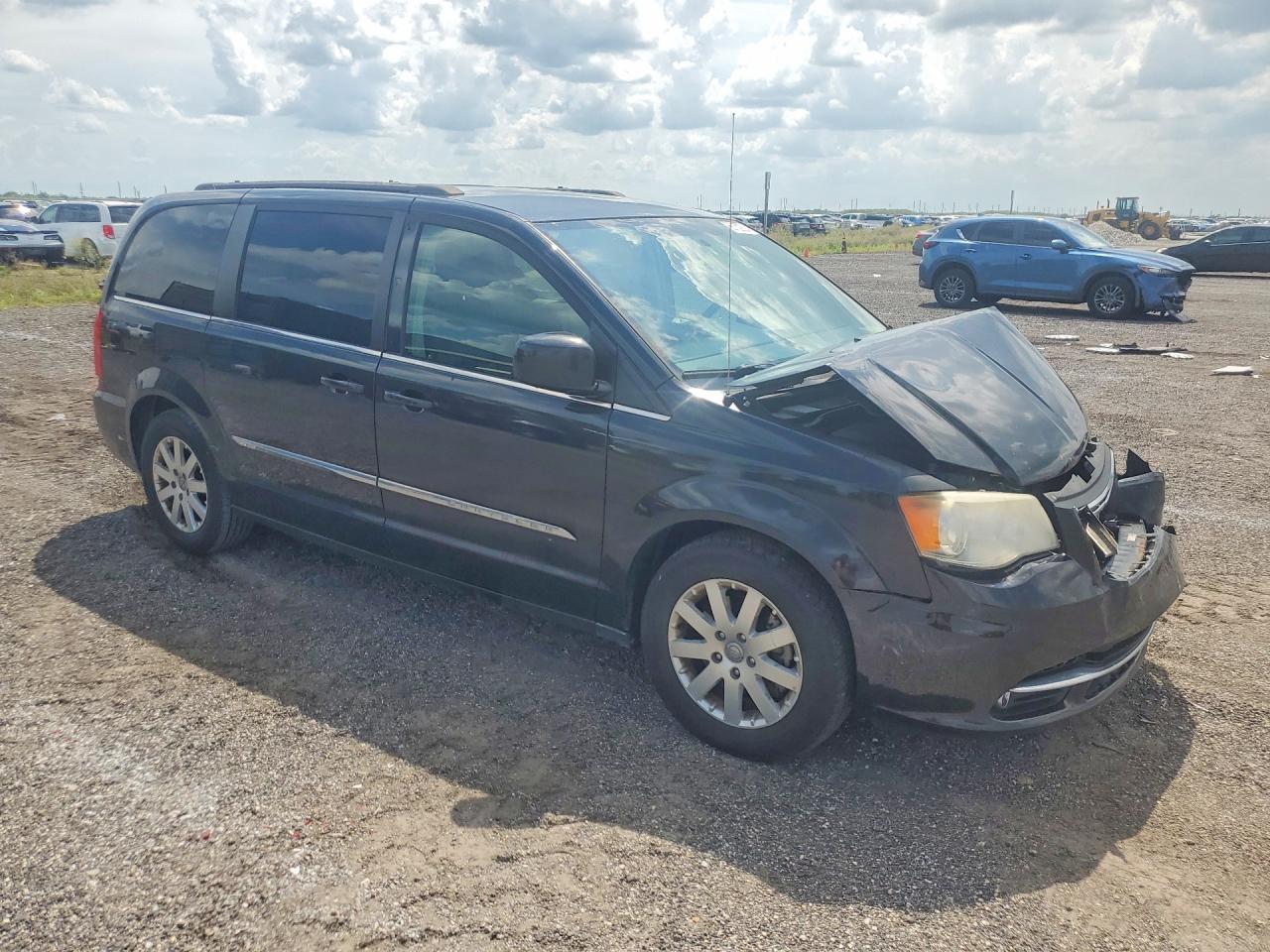 2014 Chrysler Town & Country Touring Черный vin: 2C4RC1BGXER363448