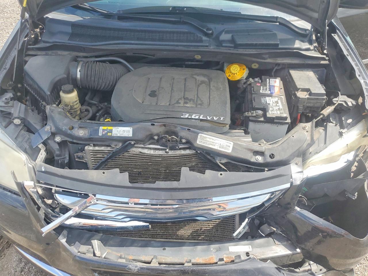 2014 Chrysler Town & Country Touring Черный vin: 2C4RC1BGXER363448
