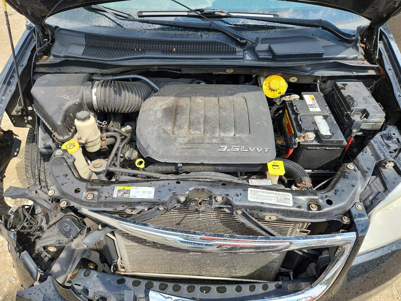 2014 Chrysler Town & Country Touring Черный vin: 2C4RC1BGXER368360