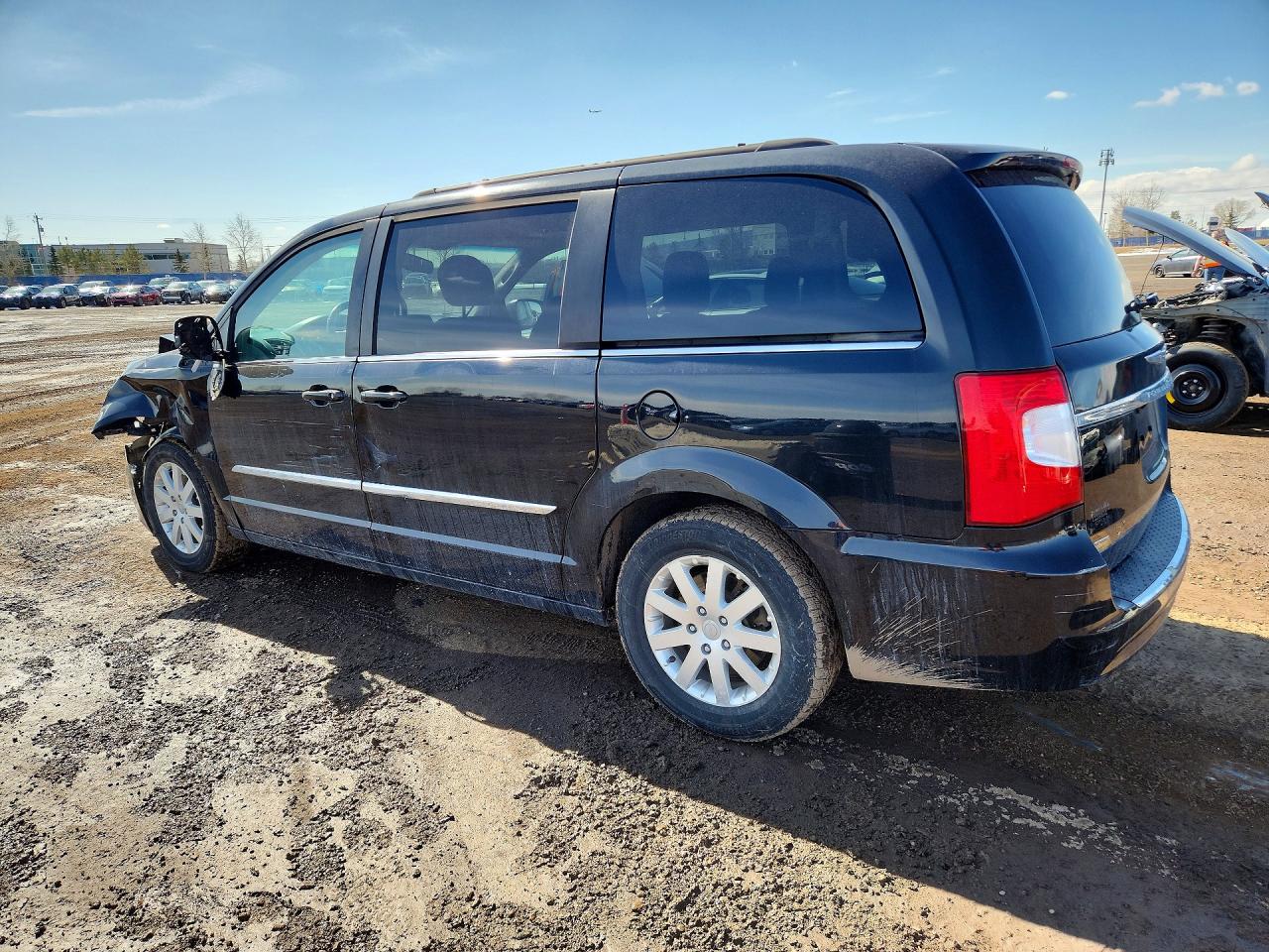 2014 Chrysler Town & Country Touring Black vin: 2C4RC1BGXER386308