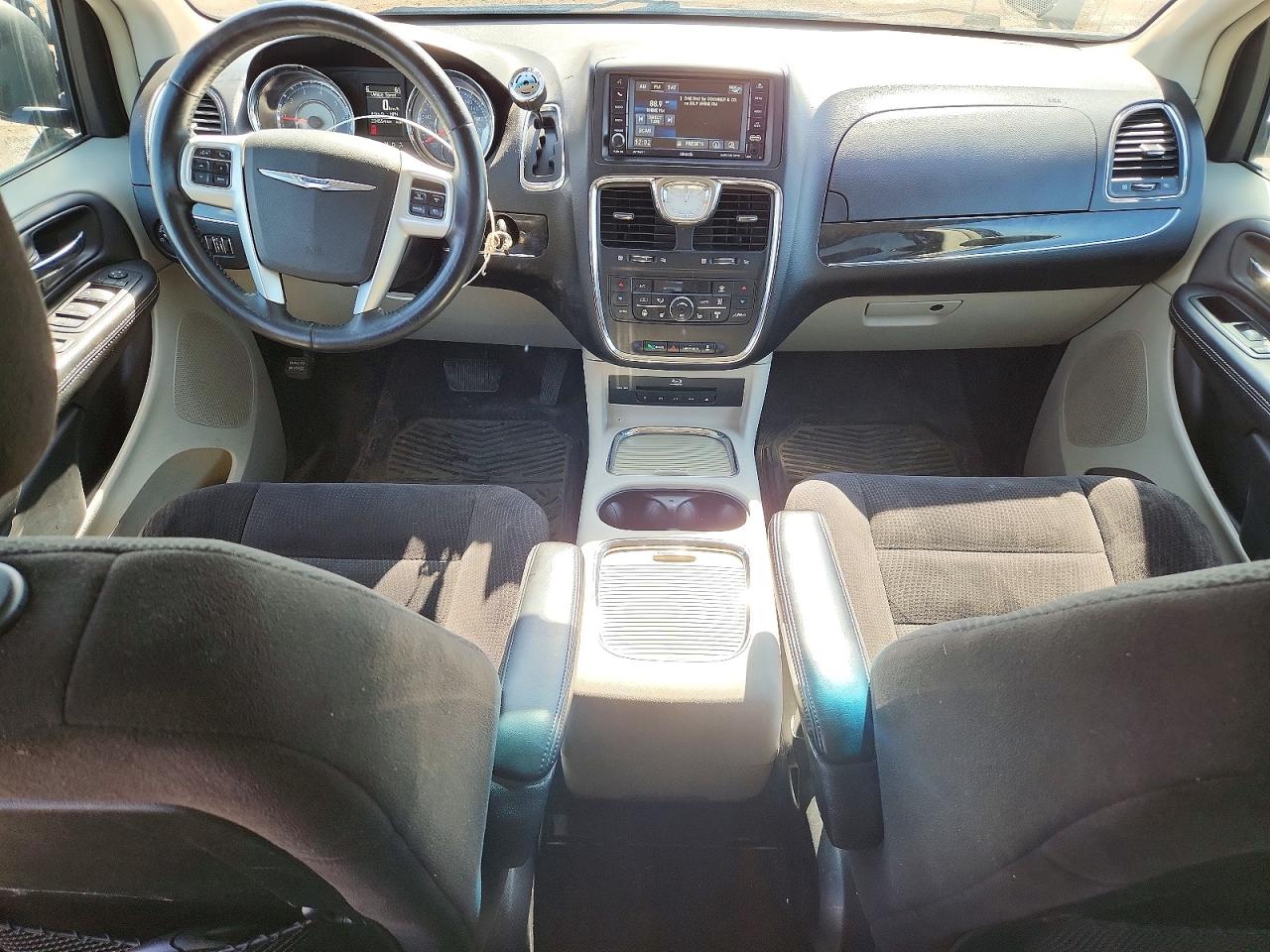 2014 Chrysler Town & Country Touring Black vin: 2C4RC1BGXER386308