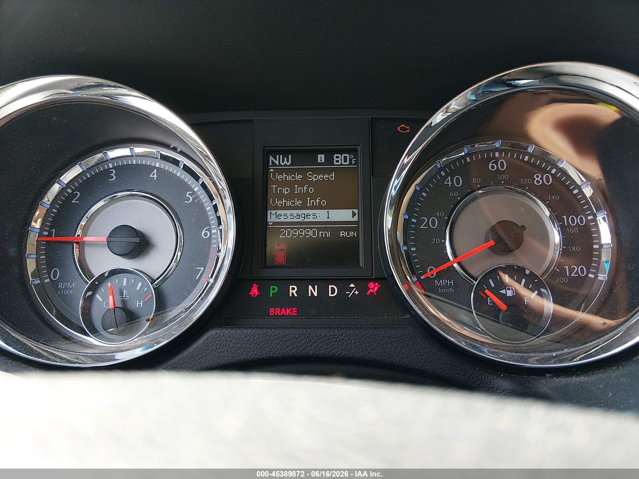 2014 Chrysler Town & Country Touring Серый vin: 2C4RC1BGXER397924