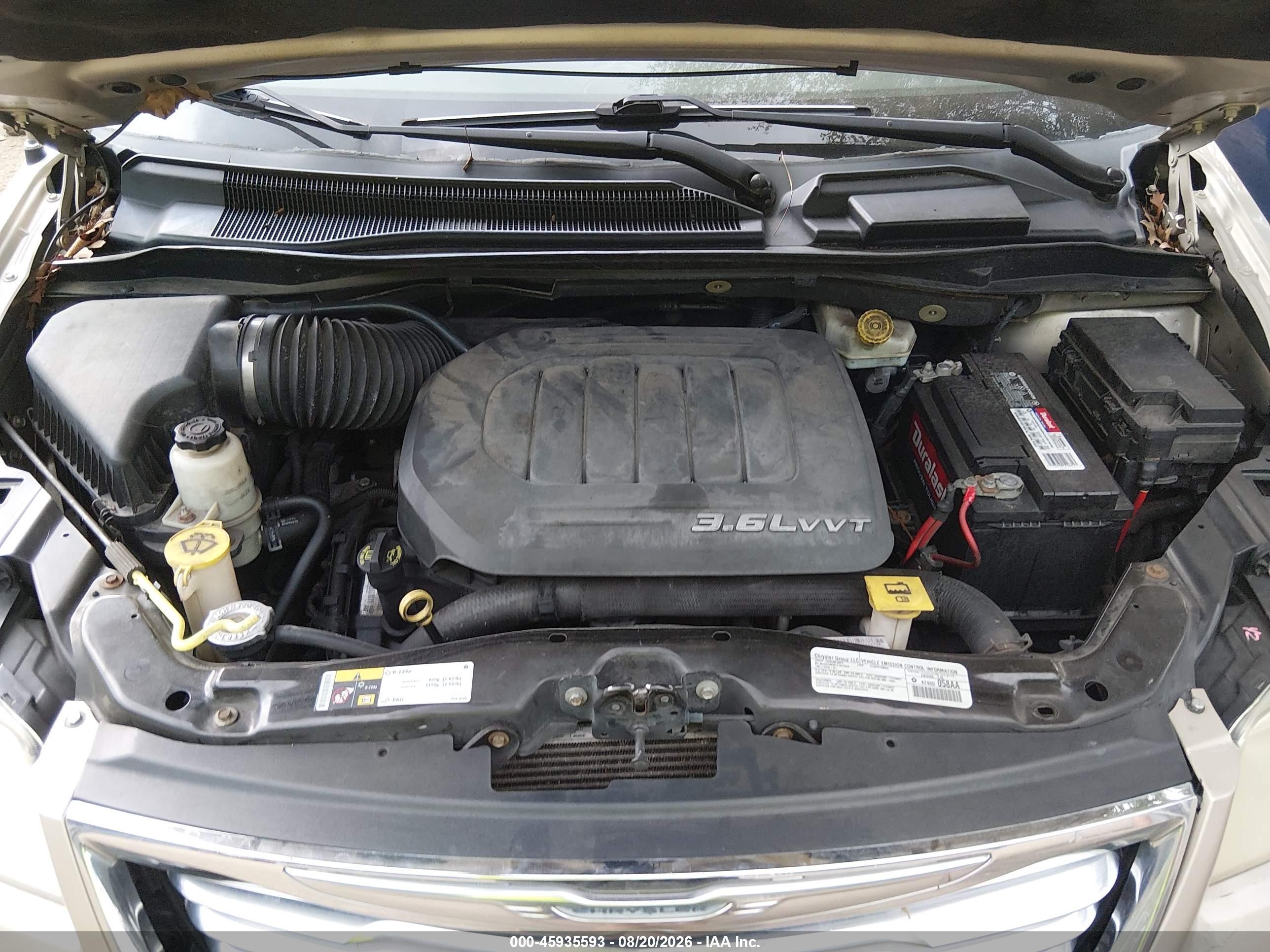 2014 Chrysler Town & Country Touring Tan vin: 2C4RC1BGXER440755