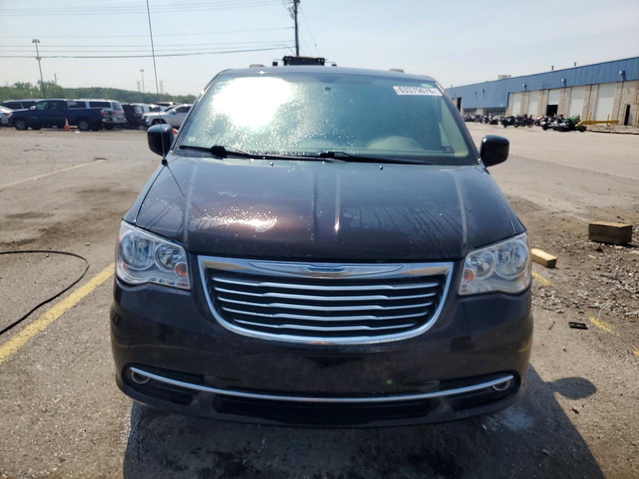 2015 Chrysler Town & Country Touring Burgundy vin: 2C4RC1BGXFR582749