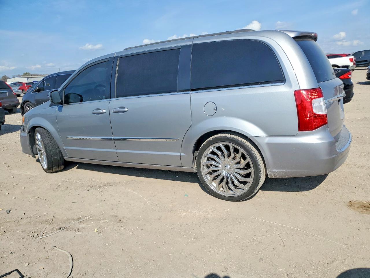 2015 Chrysler Town & Country Touring Gray vin: 2C4RC1BGXFR595615