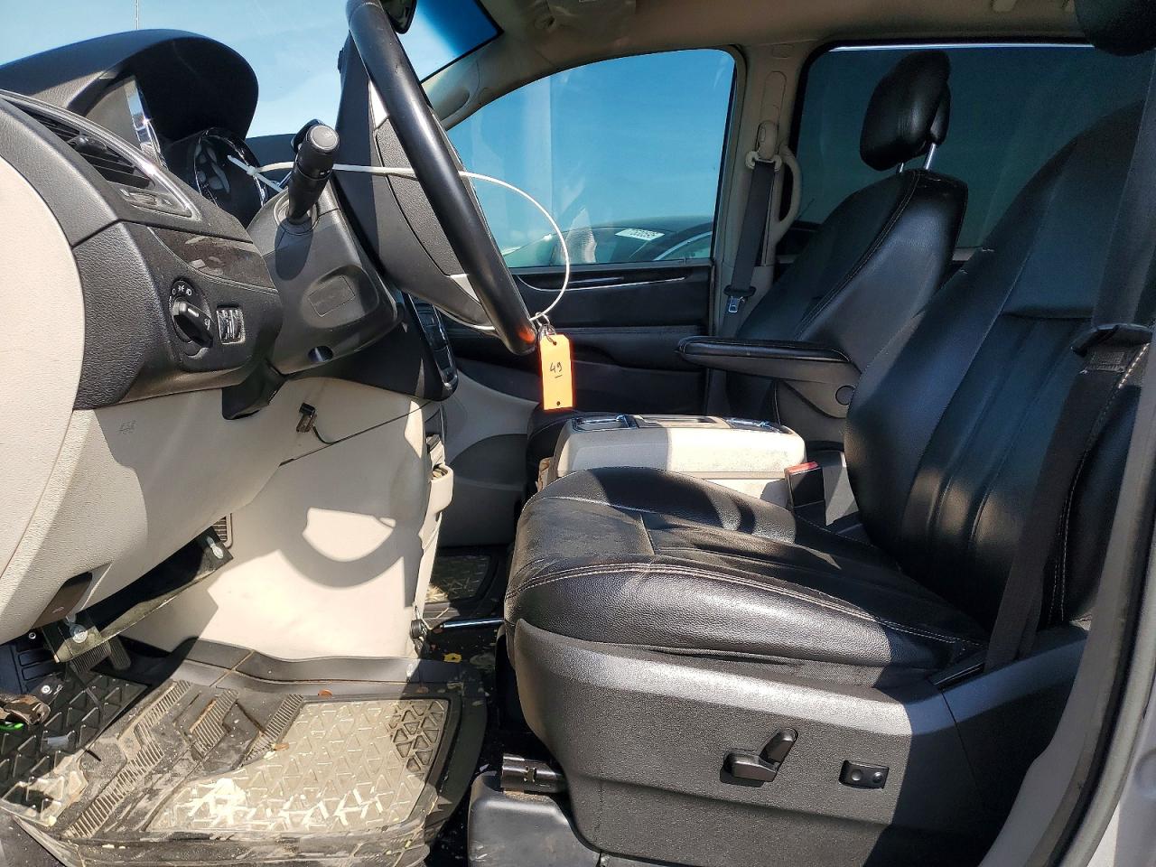 2015 Chrysler Town & Country Touring Gray vin: 2C4RC1BGXFR595615