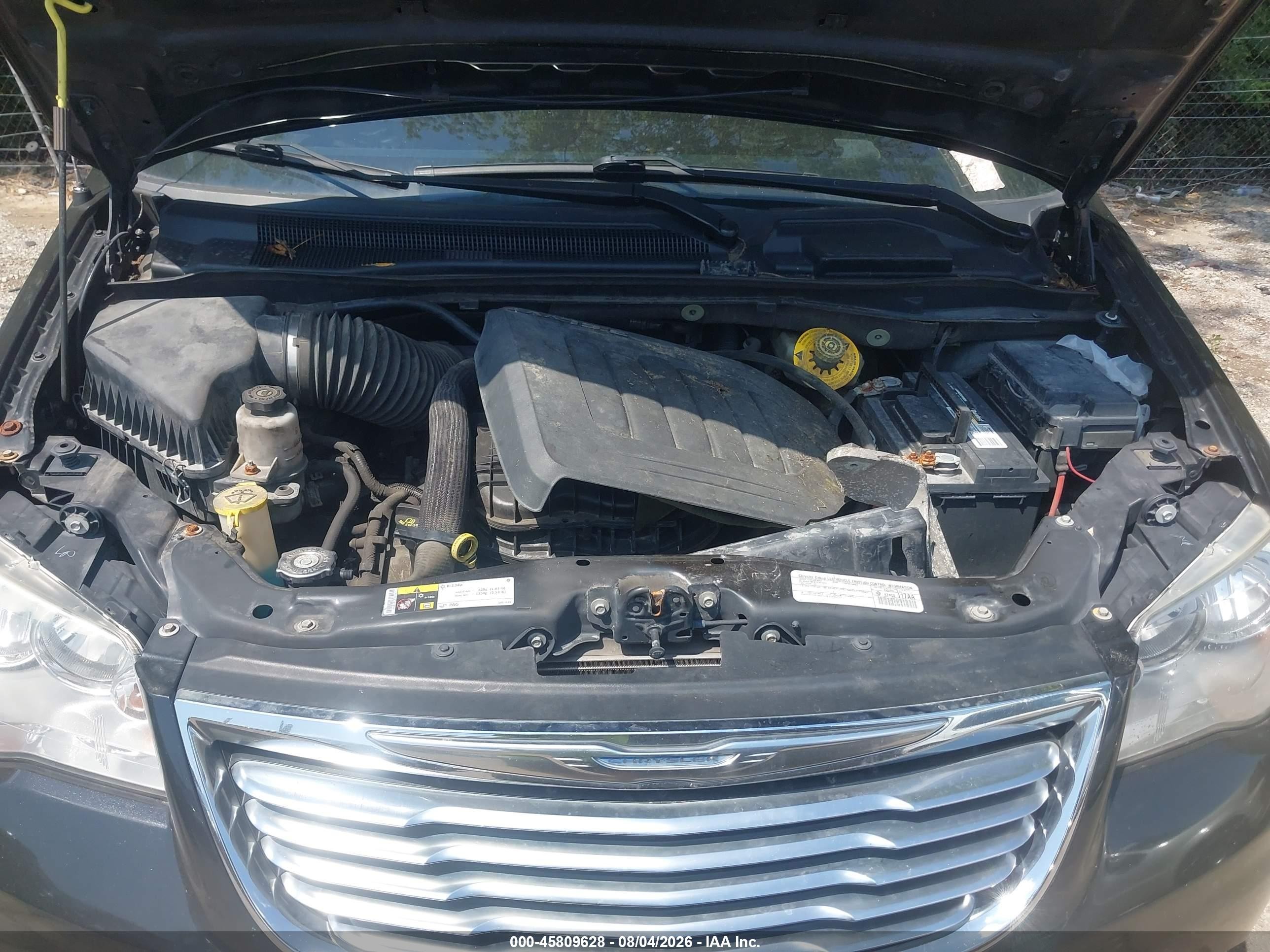 2015 Chrysler Town & Country Touring Черный vin: 2C4RC1BGXFR619900