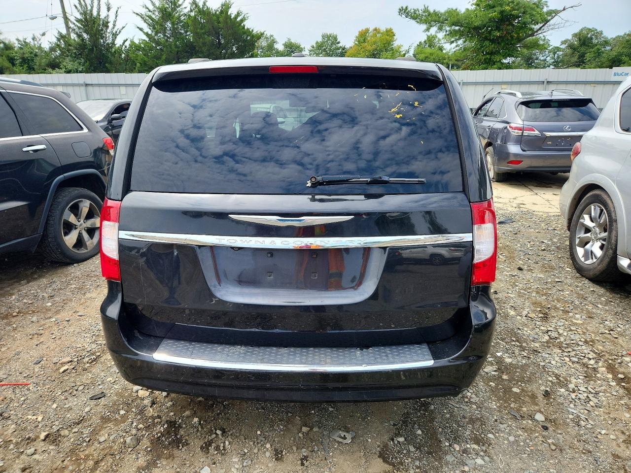 2015 Chrysler Town & Country Touring Black vin: 2C4RC1BGXFR629150