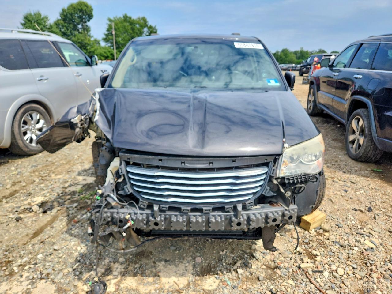 2015 Chrysler Town & Country Touring Black vin: 2C4RC1BGXFR629150