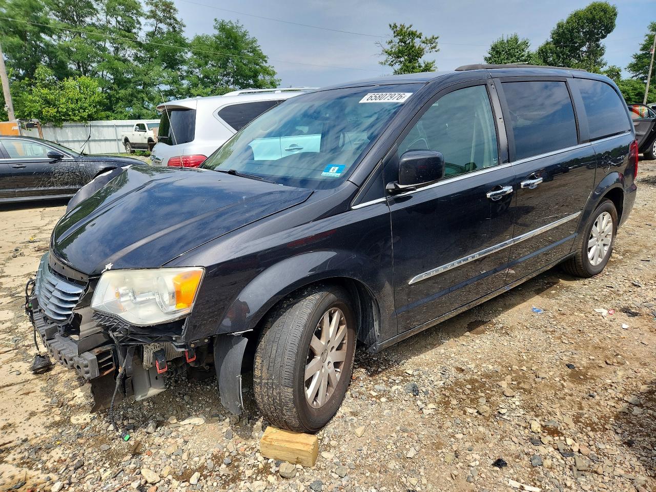 2015 Chrysler Town & Country Touring Black vin: 2C4RC1BGXFR629150